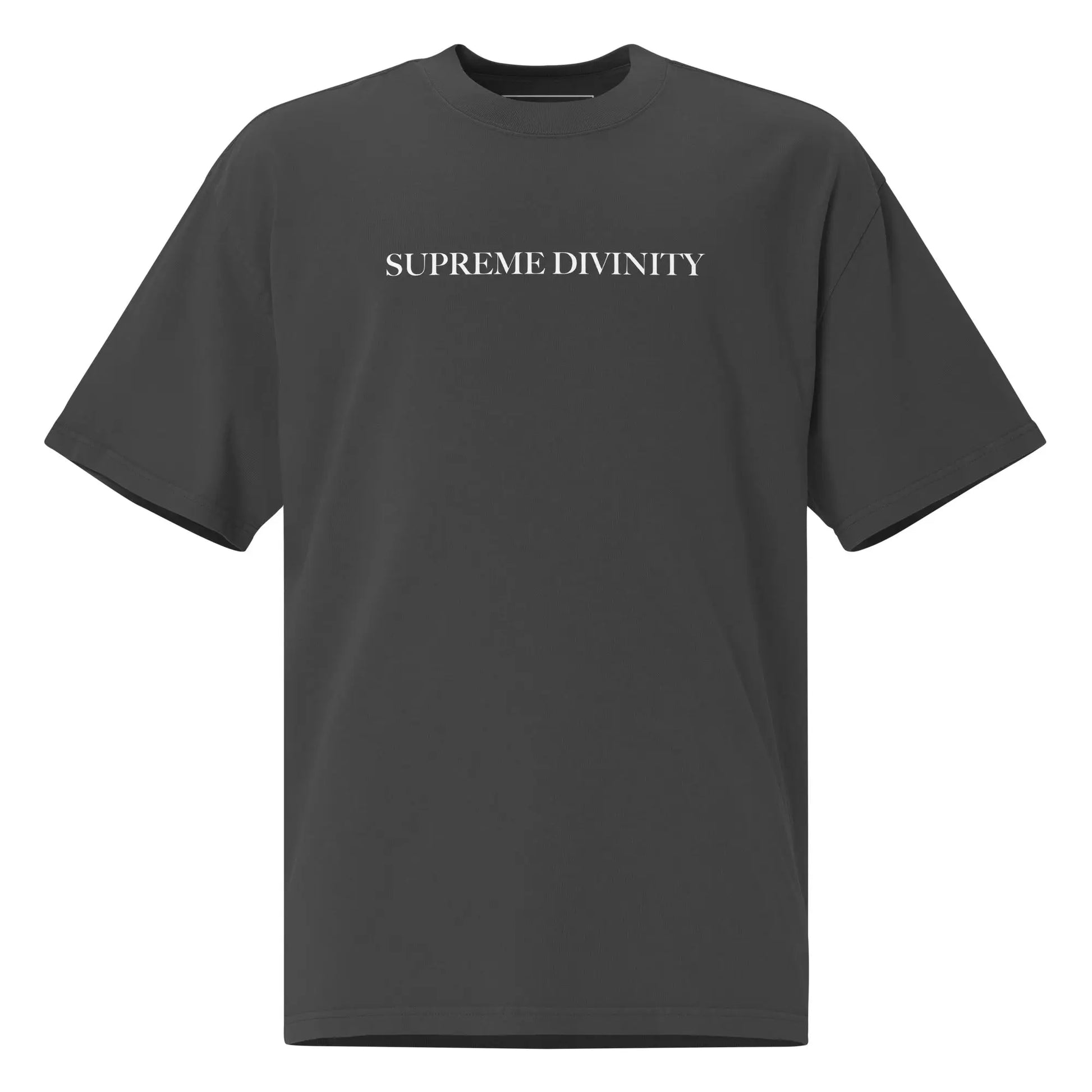 Oversized faded t-shirt - Supreme Divinity