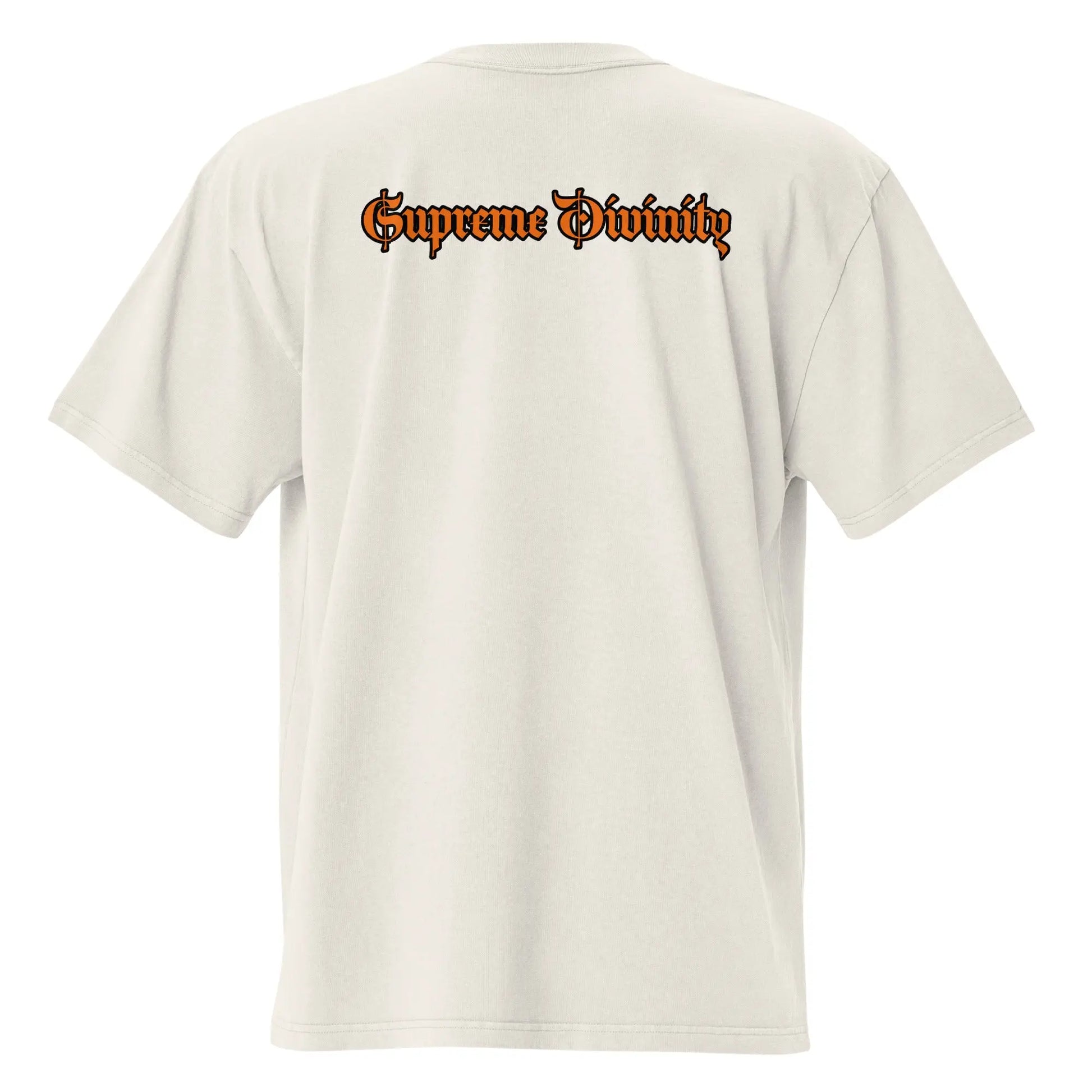 Oversized faded t-shirt - Supreme Divinity