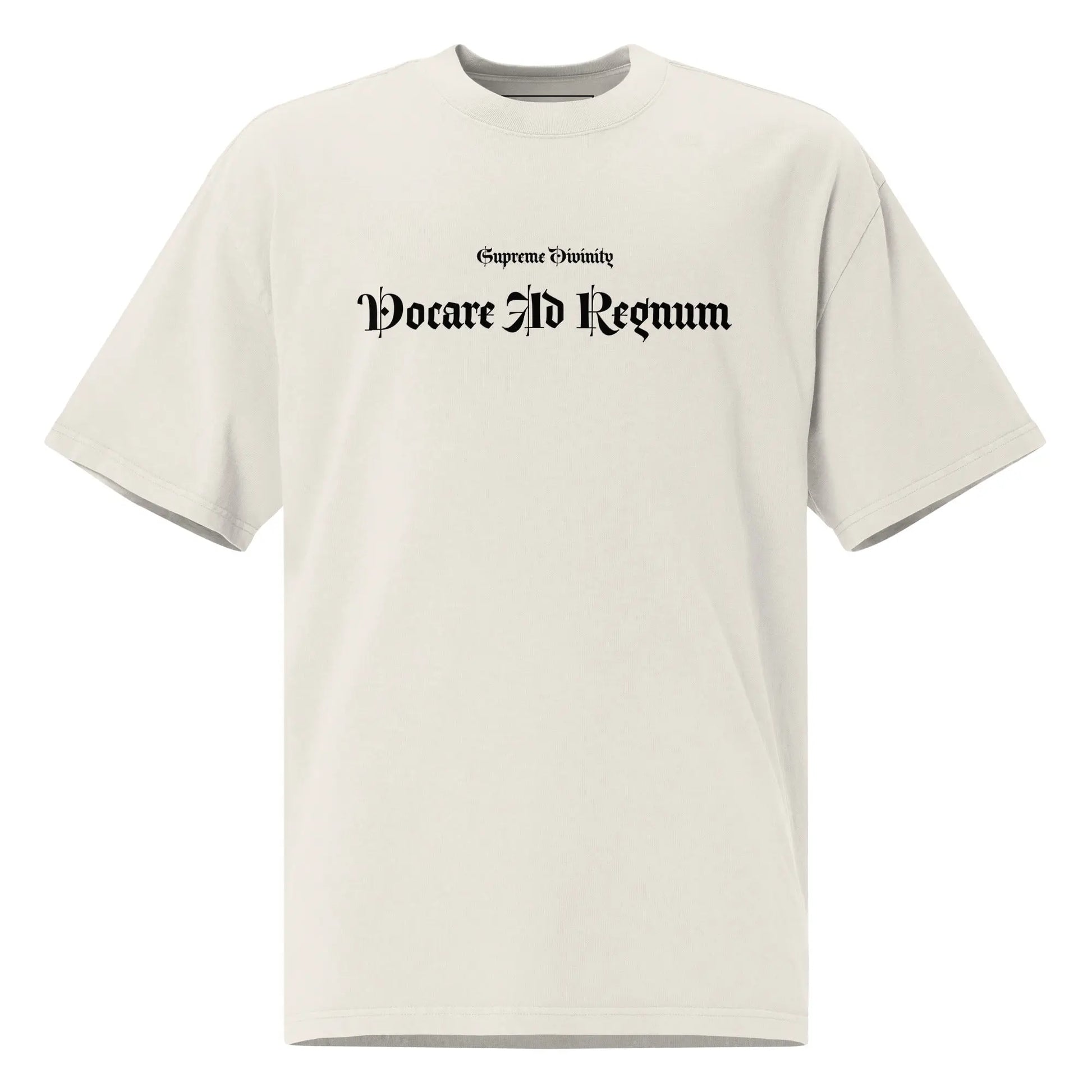 Oversized faded t-shirt - Supreme Divinity