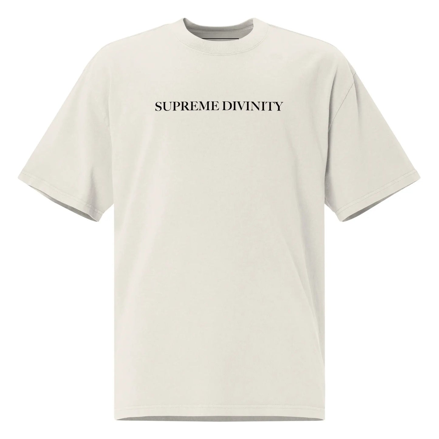 Oversized faded t-shirt - Supreme Divinity