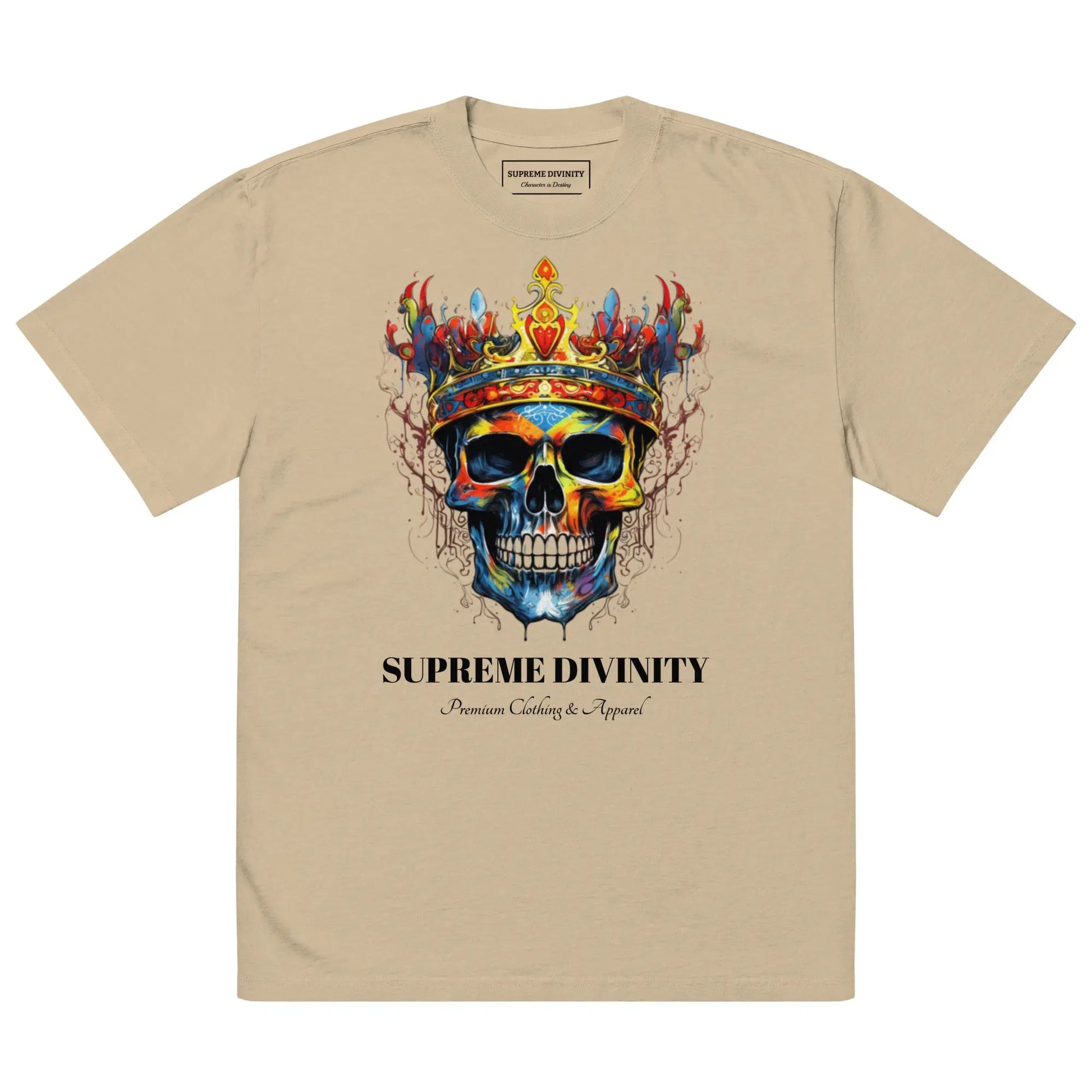 Oversized faded t-shirt - Supreme Divinity