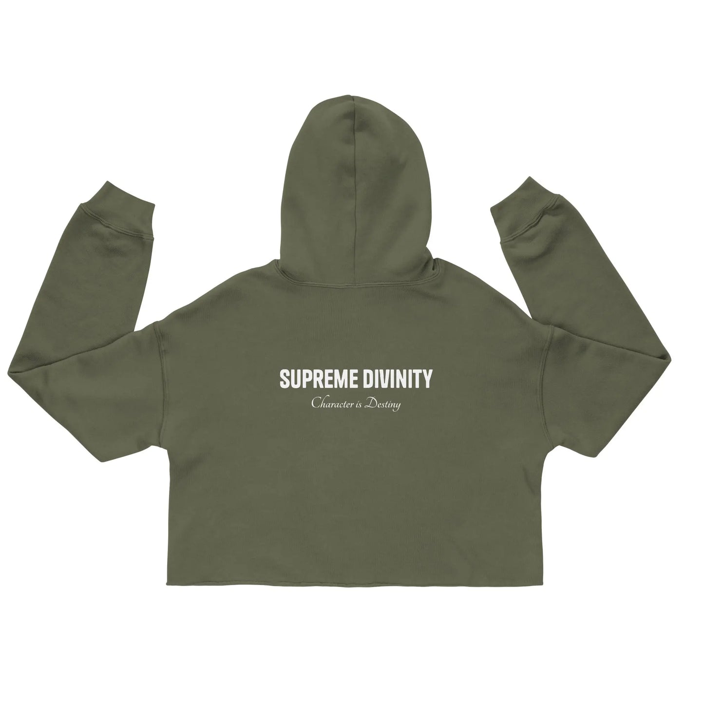 Women's Crop Hoodie - Supreme Divinity